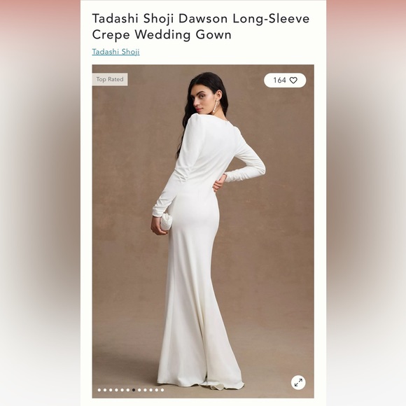 Wedding Dress: Anthropologie - Picture 2 of 3